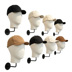 Support mural vertical en plastique pour chapeaux, coiffes et voiles pour femmes - Product Image 1