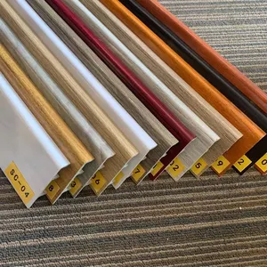 Factory Price PVC Skirting Manufacturers PVC Skirting Board Baseboard For Flooring