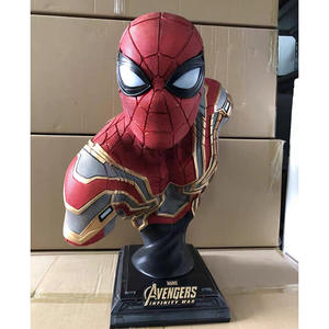 Gran oferta Legends Avengers busto figura de acción Spider Man <span class=keywords><strong>Iron</strong></span> <span class=keywords><strong>Spiderman</strong></span> estatua de resina modelo colección juguetes regalos - Product Image 2