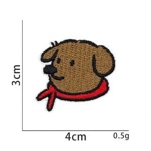 Patch brodé thermocollant en PVC 3D, taille mini, motifs mignons (Hamburger, Chien, Tulipe, Fraise, Abeille) pour la décoration de chapeaux, vêtements, sacs, sangles en toile - Product Image 6