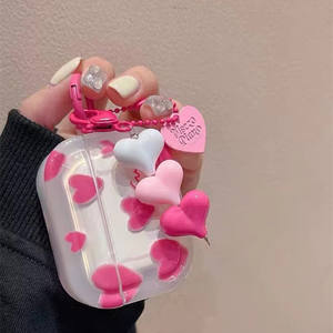 INS Style Graffiti Rose <span class=keywords><strong>Coeur</strong></span> Avec Pendentif TPU Cas pour <span class=keywords><strong>Airpods</strong></span> 1 2 3 4 Génération Antichoc Écouteur Couverture pour <span class=keywords><strong>Airpods</strong></span> Pro 2 - Product Image 2