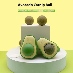 Gran oferta, Bola de hierba gatera de aguacate, juguete para gatos, lamiendo coccidiosis, fruta, dientes molares, limpieza de gatos, bola self-hey - Product Image 1
