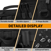 Mochila de fotografía resistente de fábrica personalizada, mochila de hombro para cámara profesional impermeable, mochila para cámara táctica para exteriores