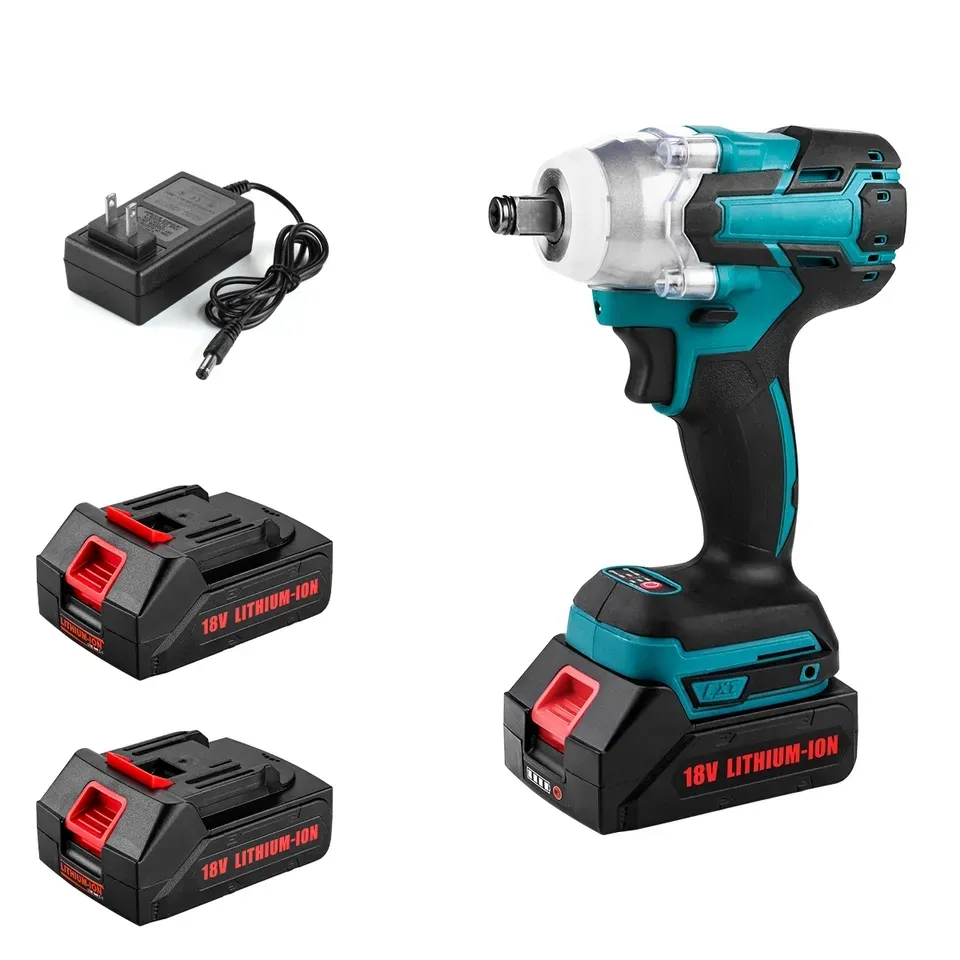 MAkitaS 3 batteries kits cheap cordless impact wrench flex