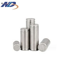 NLD Fastener 304 Stainless Steel Flat Head M4M6 Groove Clevis Pin With Retaining Ring 6mm