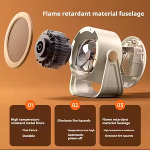 Mini masaüstü elektrikli ısıtıcı ev kullanımı için düşük gürültü hızlı ısıtma aşırı ısınma koruması PTC ısıtma ab/AU/İngiltere/abd Plug için kış - Product Image 3