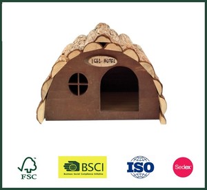 FSC Étanche Jardin Extérieur Bois/Bois Hérisson Pet Cage <span class=keywords><strong>Maison</strong></span> - Product Image 6