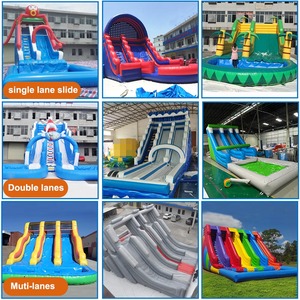 Thiết Kế Mới Phổ Biến Trẻ Em Nhảy Rừng Trượt PVC Dành Cho Người Lớn Lớn Thương Mại Khổng Lồ Inflatable Trượt Nước Bán Buôn Cho Người Lớn - Product Image 4