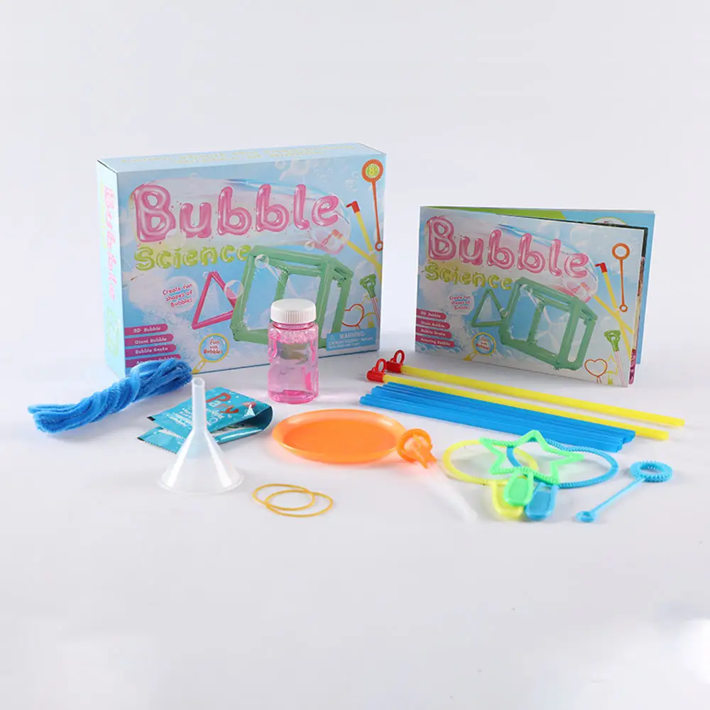 Игрушка «Гигантский пузырь» ручной работы 3D, романтический подарок для детей, креативный веселый научный набор для игр и обучения, сертифицированный набор CPC