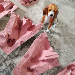 Moldes de hormigón personalizados opcionales de muchos estilos, estatua de Animal grande, molde comercial, moldes de estatua de jardín de fibra de vidrio para exteriores - Product Image 6