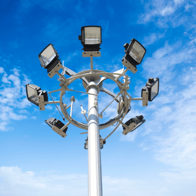 LED High Mast Light 250W 300W 400W Power IP66 Waterproof Super Bright for Highway Expressway Airport Runway Lighting