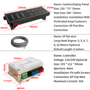 Tytxrv RV bảng chuyển đổi điều khiển RV với ứng dụng Bluetooth tích hợp màn hình cảm ứng lập trình chống nước với mô-đun đèn nền LED - Product Image 3