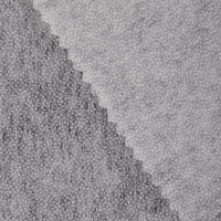 Entoilage thermocollant non tissé en polyester à double point 25 g/m² - Vente chaude