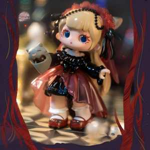 Wakuku เกมเขาวงกตอลิซ3rd กล่องพีวีซีสีดำเทพนิยายแช่แข็งของเล่นของขวัญวันเกิด - Product Image 3