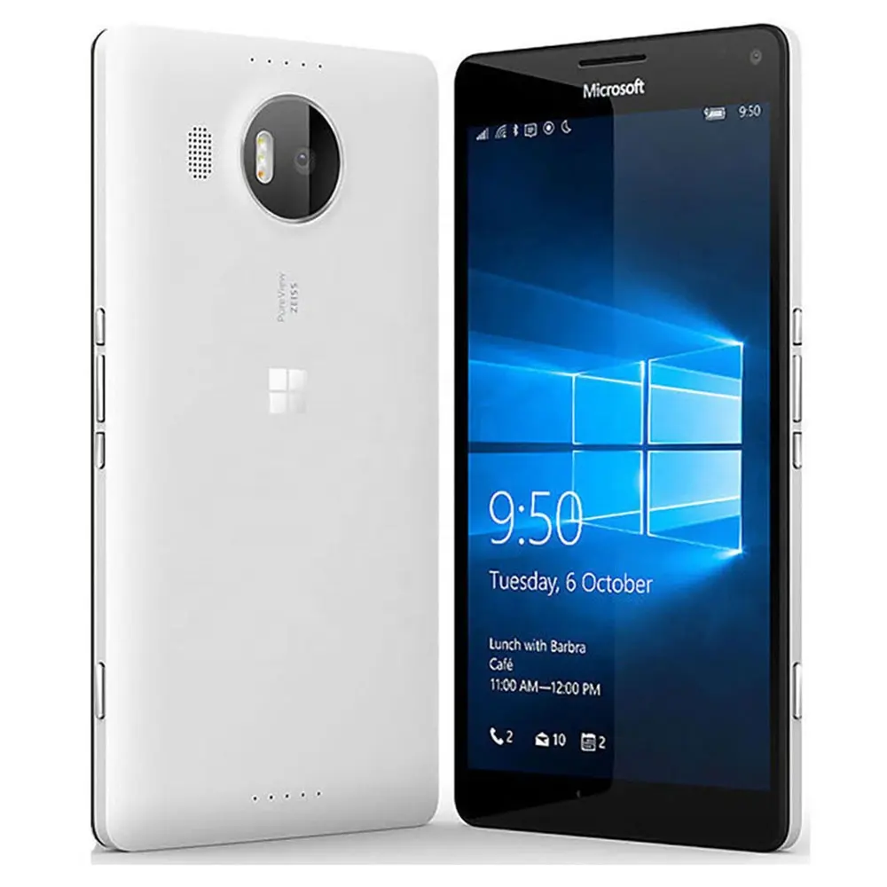 For Microsoft Lumia 950 XL Dual SIM Card Windows 10 Mobile Phones 5.7'' 20MP 3GB 32GB 3340mAh