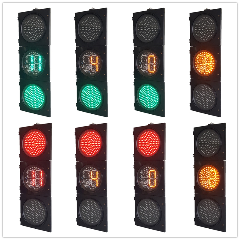 300 мм 3-аспект RYG мяч и RYG таймер обратного отсчета дорожного движения свет производитель