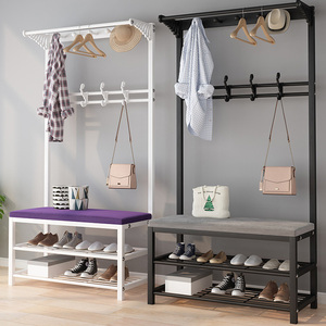 Home multifunktion ale Schuh wechsel hocker Kleiderbügel Hocker Haken Kissen Schuh ablage - Product Image 3