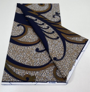 2026年荷兰印花面料高品质真蜡保证非洲布料荷兰帕格尼连衣裙100%棉6码 - Product Image 5