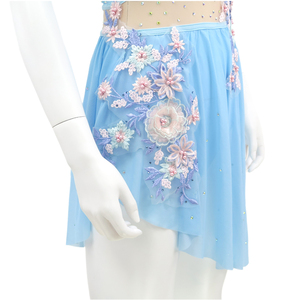 Concours professionnel <span class=keywords><strong>justaucorps</strong></span> <span class=keywords><strong>de</strong></span> danse lyrique haute qualité Spandex scène danse Costumes Performance porte - Product Image 5