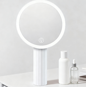 Espejo de Maquillaje LED Redondo con Sensor Táctil de Brillo Ajustable, Espejo de Belleza para Baño, Espejo Cosmético con Descuento Mixto de Alta Calidad - Product Image 2