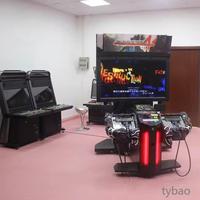 Simulateur de tir d'arcade pour deux joueurs, pistolet électronique, jeux vidéo d'arcade multi-tirs