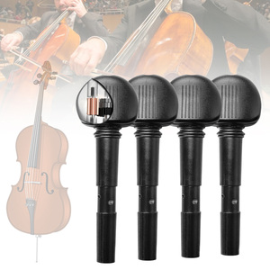 Juego de 4 Clavijas de Afinación para Violonchelo, Clavijas de Afinación Precisa para Violonchelos 4/4 y 3/4, para Luthiers, 12 mm o 14 mm - Product Image 5