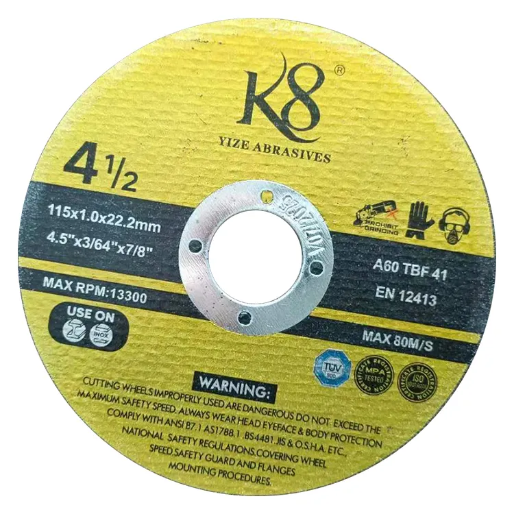 Good Quality 4.5 115mm Cutting Disc For Angle Grinder