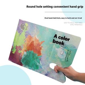 Artiste A4 9K <span class=keywords><strong>Palette</strong></span> de papier détachable en métal <span class=keywords><strong>jetable</strong></span> Peintures métalliques Mélange <span class=keywords><strong>Palette</strong></span> sans lavage pour huile acrylique aquarelle - Product Image 5