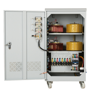 Stabilisateur de tension triphasé automatique 30KVA 220V 380V 20KVA 40KVA 50KVA 60KVA AVR régulateur de tension générateur ca cuivre SVC - Product Image 2