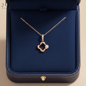 Collares con Colgante de Cadena de Eslabones de Alta Calidad para Uso Diario, Joyería de Oro Sólido de 18K con Diamantes Naturales Reales - Product Image 4