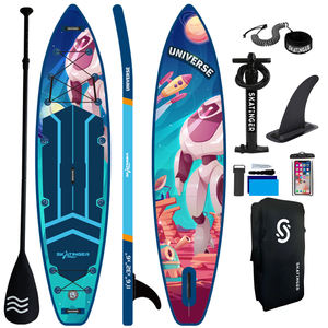 SKATINGER OEM SUP fábrica proporcionada China fabricación inflable Stand up Paddle Board Paddleboard supboard con <span class=keywords><strong>precio</strong></span> más bajo - Product Image 2