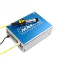 Fuente láser de fibra de alta calidad, máquina de marcado láser de fibra máxima de 20w/30w/50w, precio bajo de fábrica