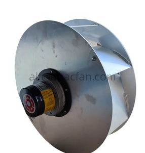 Ventilateur centrifuge de refroidissement pour armoire d'onduleur Rosenberg DKHR630-6SW.195.6LA 400V AC 1.4KW 3.0A 880RPM IP54 avec lame en acier inoxydable - Product Image 3