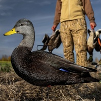 Appeaux de Chasse Silhouette Canard Noir Personnalisés, Plusieurs Styles, Entièrement Floqués, Plastique Étanche Anti-Rayures