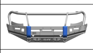 อุปกรณ์เสริมออฟโรดกันชนหน้าเหล็กสำหรับ Hilux Revo 2021 <span class=keywords><strong>2022</strong></span> triton2015 triton2019 D22:D40 - Product Image 2
