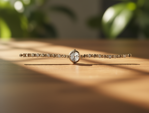 Orologio meccanico da donna in oro giallo con quadrante rotondo da 25 mm, stile elegante analogico, cinturino da 20 cm - Product Image 2