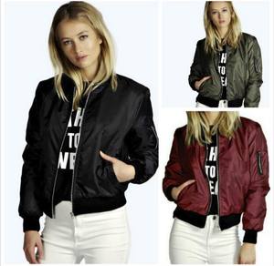 Hot Hot Autumn and Spring Women'S Fashion <b>Top</b> <b>Coat</b> Ladies Stand Collar Slim Outerwear Trendy Solid Color Zippered Women Jacket - Product Image 3