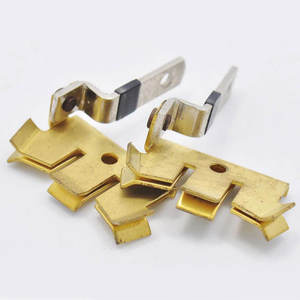 Di alta qualità su misura presa di alimentazione molla di rame terminale di collegamento in ottone che timbra materiale in acciaio modello numero stampo - Product Image 2