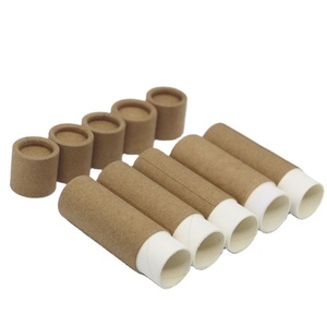 Tùy Chỉnh Sinh Thái Thân Thiện Với Kem Chống Nắng Stick Bao Bì <span class=keywords><strong>Container</strong></span> Hiển Thị Hộp Sang Trọng Mini Lip Balm Chapstick Push-up Kraft Giấy Ống Wit - Product Image 1