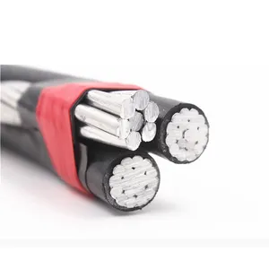 Low voltage overhead electric transmission bundled cables standards abc cable exported to all over the world