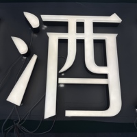 Panneau publicitaire LED personnalisé DakeSign, panneau lumineux avec logo pour entreprise automobile, décoration de véhicule