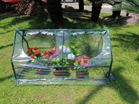 Couverture de serre pour potager Mini serre surélevée pour serre tunnel de jardin