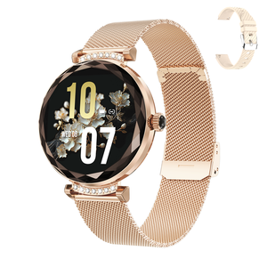 New Vàng Thông Minh Đồng Hồ 2024 Vòng Amoled Nx7 Pro Phụ Nữ Không Thấm Nước IOS <span class=keywords><strong>Android</strong></span> Montre Connecte Thông Minh Đồng Hồ 2024 Cho Cô Gái Phụ Nữ - Product Image 1