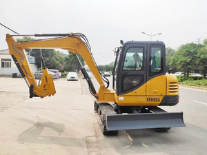 Nueva Excavadora Económica para Movimiento de Tierras, Maquinaria de Construcción, Excavadora Grande SY60C de 6 Toneladas - Product Image 4