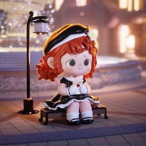 Heyone 2024 Fufu Twilight City Series Mini figura hecha a mano Linda caja misteriosa juguete arte de moda regalo coleccionable - Product Image 2