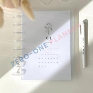 Tùy chỉnh chất lượng cao discbound Junior <span class=keywords><strong>A5</strong></span> giấy chèn <span class=keywords><strong>refill</strong></span> cho kế hoạch Tạp Chí Tạp Chí hàng ngày hàng tuần hàng tháng - Product Image 2