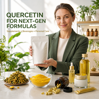 Pabrik LongBio Menyediakan Ekstrak Kuncup Bunga Sophora Japonica Quercetin 98% HPLC Bubuk Kuning Alami Bahan Suplemen Massal