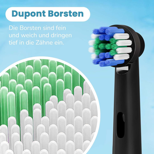 Têtes de rechange compatibles pour brosse à dents électrique, têtes de brosse de nettoyage avancées avec poils doux, accessoires d'hygiène buccale - Product Image 6