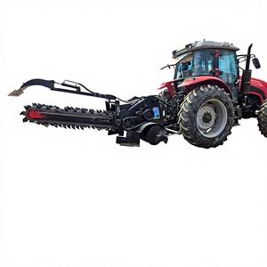 Trancheuse à chaîne montée sur tracteur, profondeur 0,8-2,2 mètres, largeur 25/40/50/60/80/150 cm, pour fermes, vergers et travaux <span class=keywords><strong>de</strong></span> construction - Product Image 1