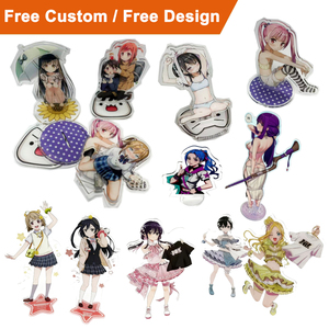 Offre spéciale Anime Figure Dérivés Stand Affichage Personnalisé Dessin Animé Acrylique Standee transparent En Plastique Imprimé Anime Acrylique Stand - Product Image 3